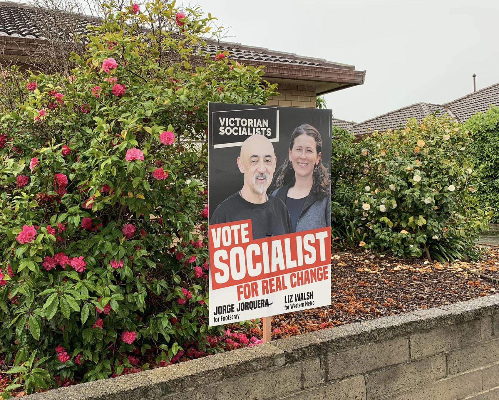 Host A Yard Sign | Victorian Socialists